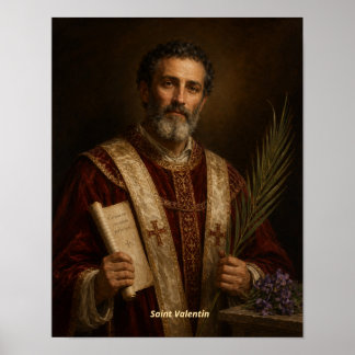 Saint Valentin Art Print