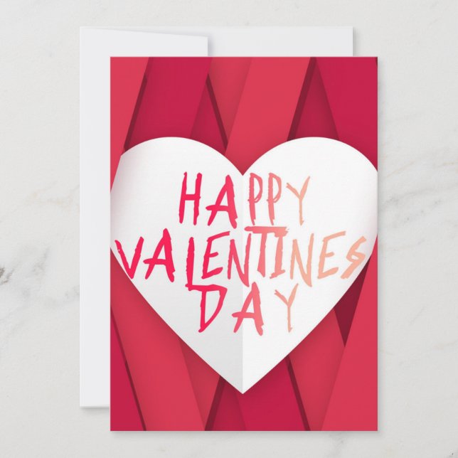 Saint-Valentin Holiday Card (Front)