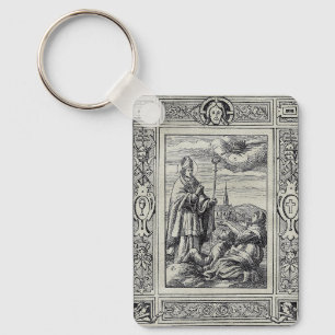 Saint Valentine Bishop of Terni  Key Ring