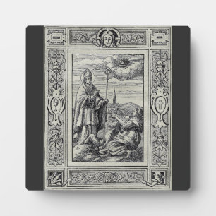 Saint Valentine Bishop of Terni  Plaque