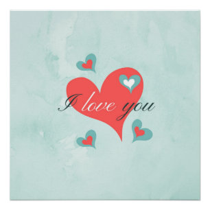 Saint Valentine's Day dedication of love Poster