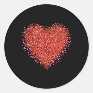 Saint Valentine's Designs2  Classic Round Sticker