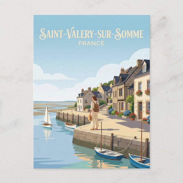 Saint-Valery-sur-Somme France Postcard (Front)