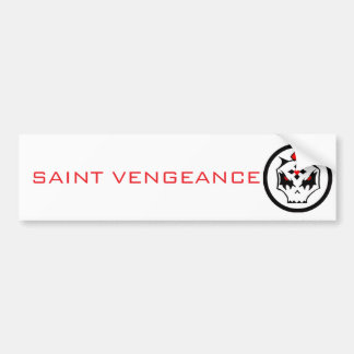 SAINT VENGEANCE BUMPER STICKER