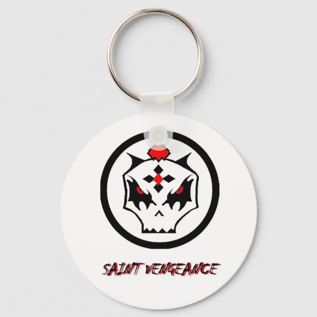 SAINT VENGEANCE  KEY RING (Front)