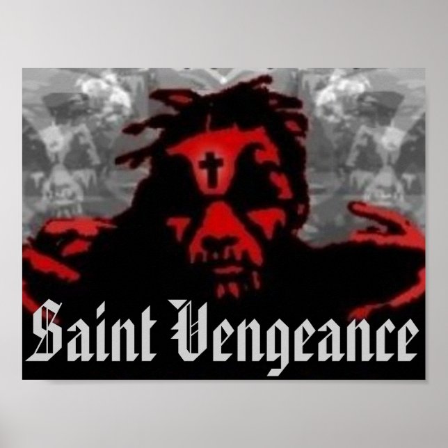 saint vengeance poster (Front)