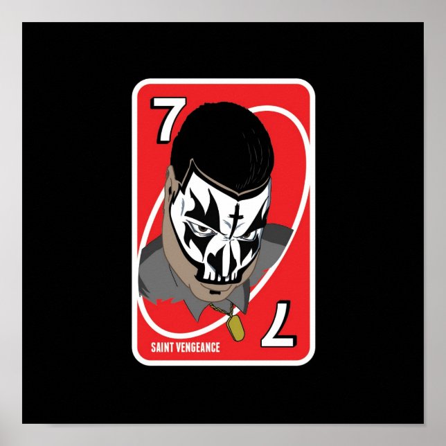 SAINT VENGEANCE POSTER  (Front)