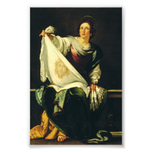 Saint Veronica by Bernardo Strozzi Photo Print