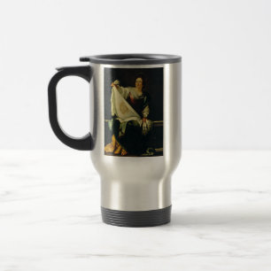 Saint Veronica by Bernardo Strozzi Travel Mug