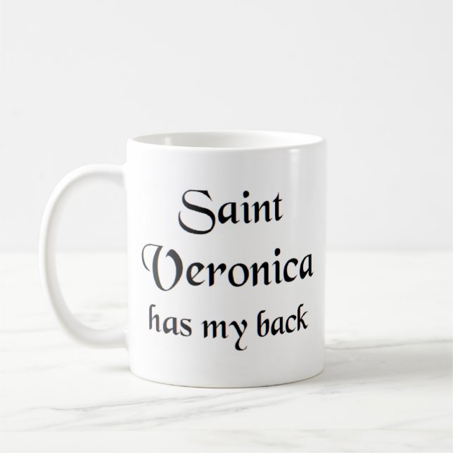 saint veronica coffee mug (Left)