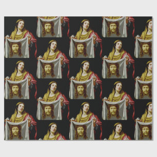 Saint Veronica with the Veil of Holy Face Wrapping Paper