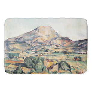 Saint-Victoire Barnes Mountain Paul Cezanne Bath Mat