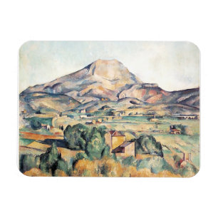 Saint-Victoire Barnes Mountain Paul Cezanne Magnet