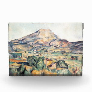 Saint-Victoire Barnes Mountain Paul Cezanne Photo Block