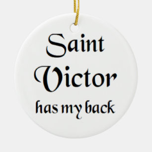 saint victor coffee mug ceramic tree decoration