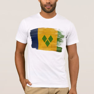 Saint Vincent and the Grenadines Flag T-Shirt