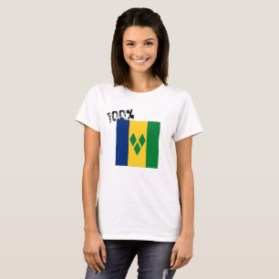 Saint Vincent and the Grenadines Flag Vincy T-Shirt