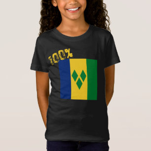 Saint Vincent and the Grenadines Flag Vincy T-Shirt