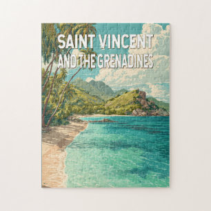 Saint Vincent and the Grenadines Illustration Jigsaw Puzzle