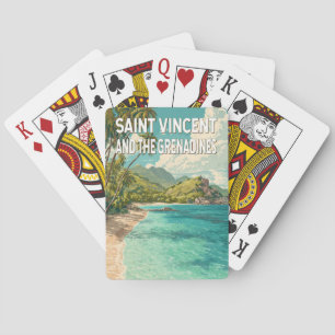 Saint Vincent and the Grenadines Illustration Playing Cards