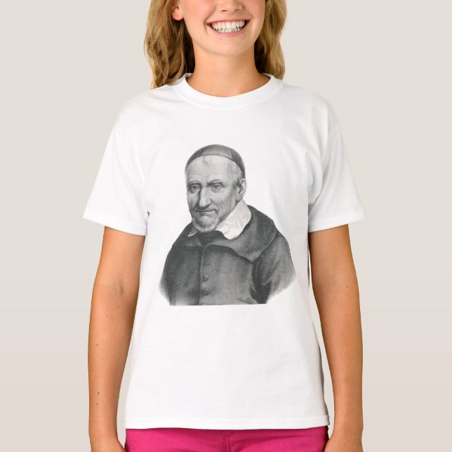 Saint Vincent de Paul Gentle Mercy Art T-Shirt (Front)