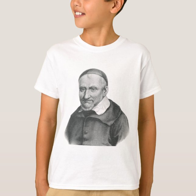 Saint Vincent de Paul Gentle Mercy Art T-Shirt (Front)