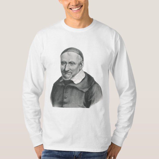 Saint Vincent de Paul Gentle Mercy Art T-Shirt (Front)