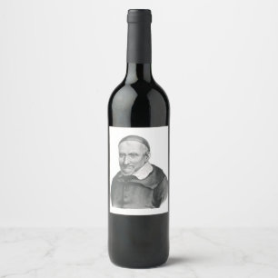 Saint Vincent de Paul Wine Label