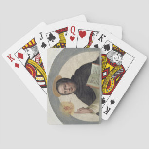 Saint Vincent Ferrer (fresco) Playing Cards