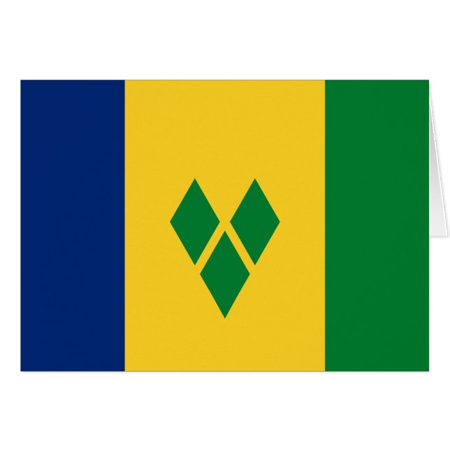 Saint Vincent Flag (Front Horizontal)