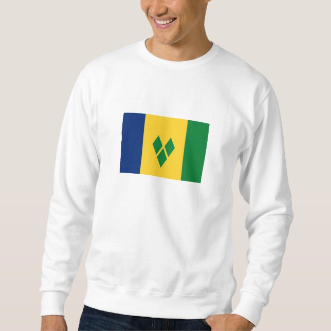 Saint Vincent Flag Sweatshirt (Front)