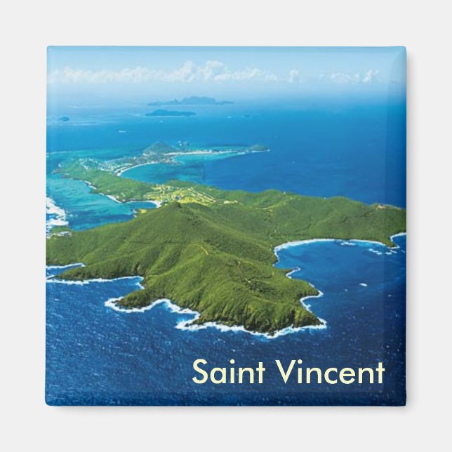 Saint Vincent magnet (Front)