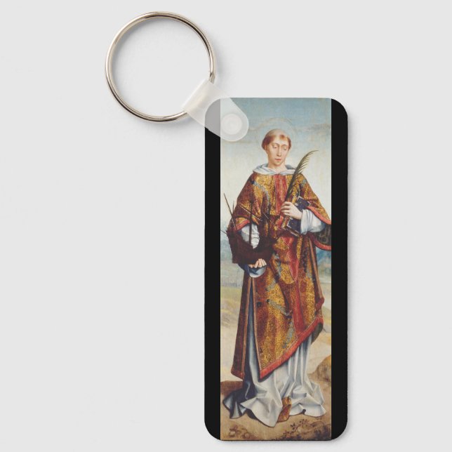 Saint Vincent of Saragossa Key Ring (Front)