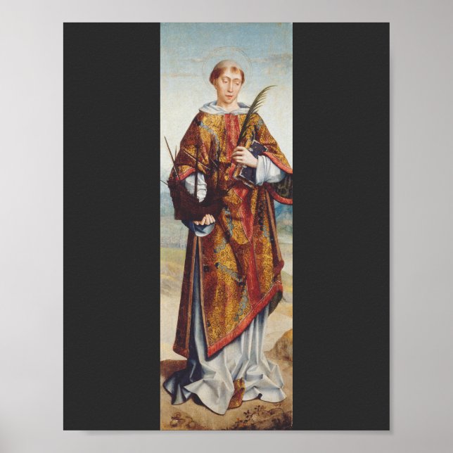 Saint Vincent of Saragossa Poster (Front)