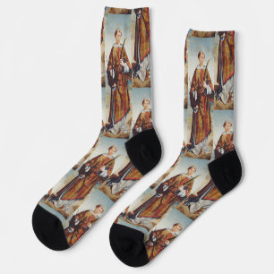 Saint Vincent of Saragossa Socks