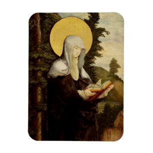 Saint Walpurga Medieval Anglo-Saxon missionary Magnet