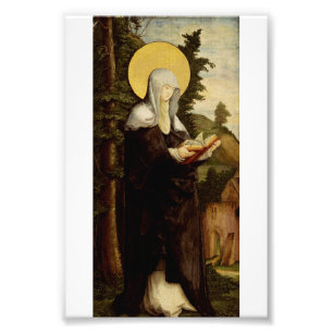 Saint Walpurga Medieval Anglo-Saxon missionary Photo Print
