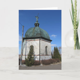 “Saint Wenceslaus Cemetery Crypt” Sympathy Card #1