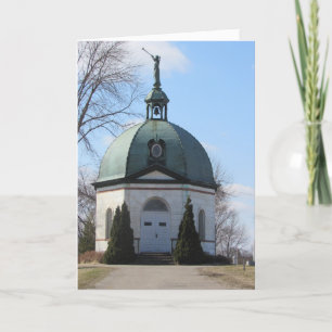 “Saint Wenceslaus Cemetery Crypt” Sympathy Card #3
