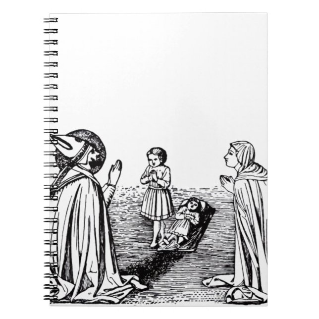 Saint Zenobius of Florence bishop Notebook (Front)