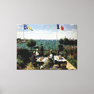 Sainte-Adresse Garden Canvas Print