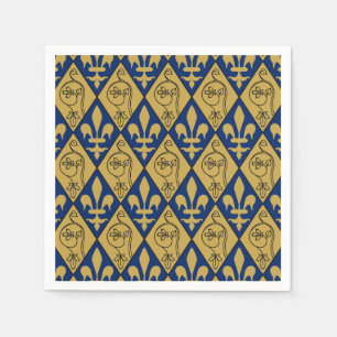 Sainte-Chapelle Fleur de Lys Napkins