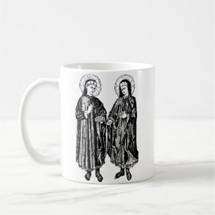 Saints Cosmas and Damian by Bicci di Lorenzo Coffee Mug