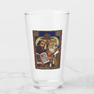 Saints Cyril and Methodius Patrons of Europe Glass