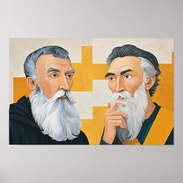Saints Cyril & Methodius: Apostles to the Slavs Poster (Front)