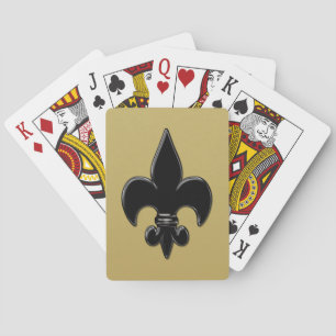 Saints Fleur de Lis Playing Cards