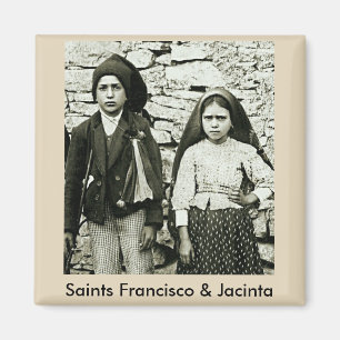 Saints Francisco & Jacinta of Fatima Magnet