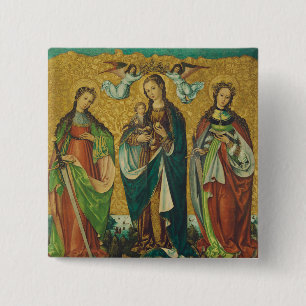 Saints Perpetua and Felicity 15 Cm Square Badge
