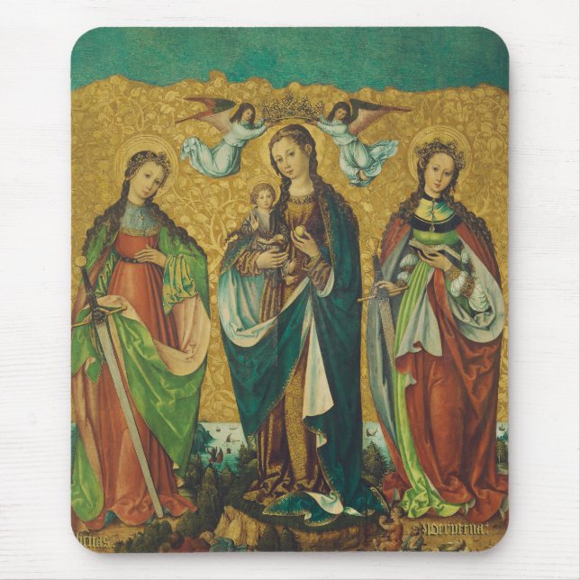 Saints Perpetua and Felicity Mouse Pad (Front)