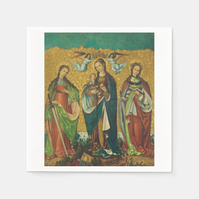 Saints Perpetua and Felicity Napkin (Front)